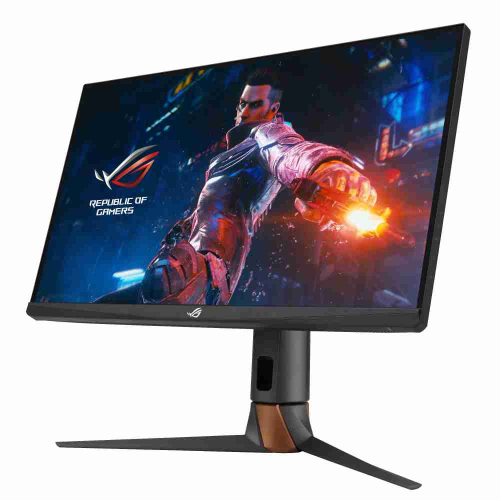 华硕ASUS ROG Swift 360Hz PG27AQN，，，采用彩运网全新可支持ULMB2技术的高阶电竞显示器，，，，为电竞玩家打造突破以往的急速游戏体验。。。（图片来源：ASUS提供）