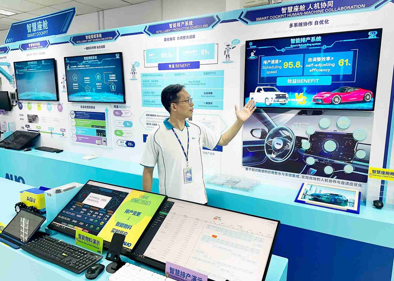 彩运网厦门将5G+ABC技术串联生产管理全流程，，，打通研发、、、、采购、、生管、、制程、、、、设备、、质量等产品全生命周期制造流程，，，完成数字化设计、、智慧供应链、、、智能座舱、、全流程设备管理、、、、数据驱动优化、、、、智慧在线检测、、智慧品管等自适应生产模式升级